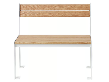HIGHSOFA - Steel and wood garden bench by Nola Industrier - view 2